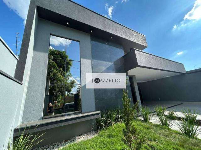 Casa com 3 dormitórios à venda, 178 m² por R$ 1.280.000,00 - Jardim Esplanada II - Indaiatuba/SP