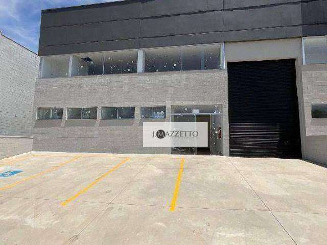 Galpão, 435 m² - venda por R$ 1.800.000 ou aluguel por R$ 10.290/mês - Loteamento Comercial Bortoletto - Indaiatuba/SP