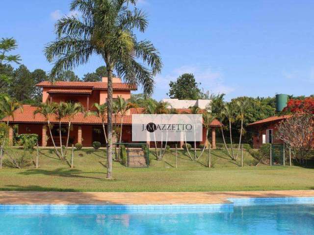 Chácara com 4 dormitórios à venda, 5230 m² por R$ 3.200.000,00 - Recanto dos Pássaros - Indaiatuba/SP