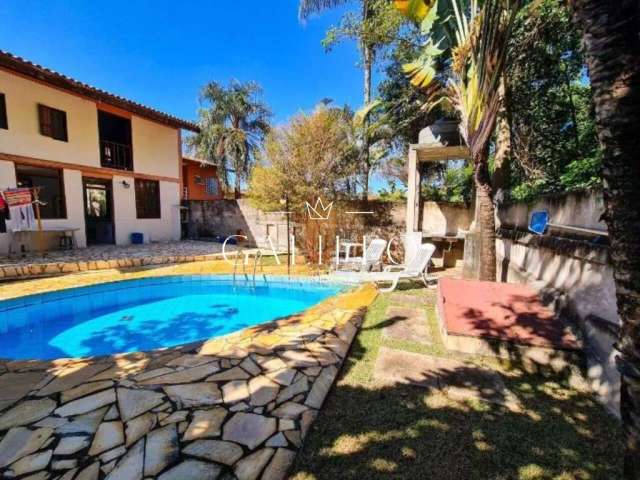 Casa com 3 dormitórios e suíte, com  piscina em barão geraldo - campinas - sp