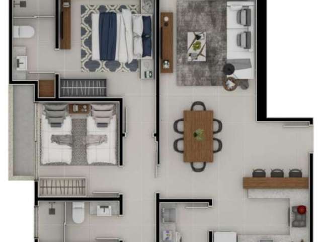 Apartamento com 1 quarto à venda no Itacolomi, Balneário Piçarras  por R$ 800.000