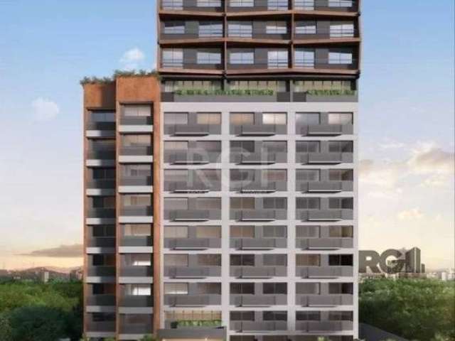 Apartamento à venda com 1 quarto, 25m², Rua Casemiro de Abreu no bairro Bela Vista em Porto Alegre&lt;BR&gt;&lt;BR&gt;Skyline, empreendimento que liga os bairros Moinhos de Vento e Rio Branco. Studio 