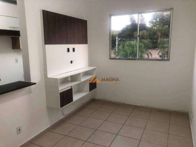 Apartamento com 2 dormitórios à venda, 46 m² por R$ 155.000,00 - Lagoinha - Ribeirão Preto/SP