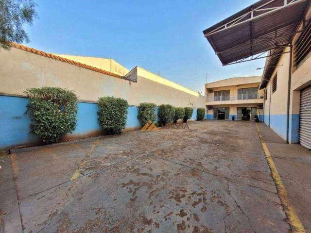 Galpão, 697 m² - venda por R$ 1.500.000,00 ou aluguel por R$ 12.538,62/mês - Vila Tibério - Ribeirão Preto/SP