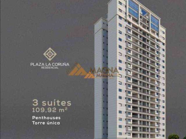 Apartamento com 3 dormitórios à venda, 109 m² por R$ 972.379,00 - Jardim Olhos D'Água - Ribeirão Preto/SP