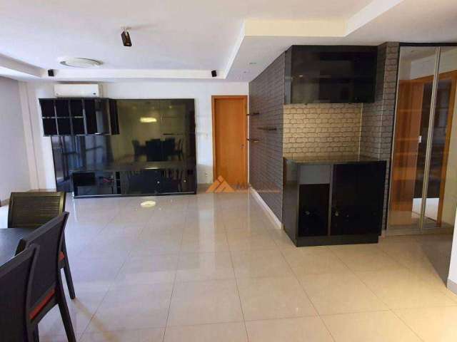 Apartamento com 3 quartos para alugar, 155 m² por R$ 5.122/mês - Centro - Ribeirão Preto/SP