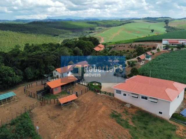 Fazenda com Área de 176 hectares (72.7 alqueires) próxima a Cruzília e Miduri no Sul de Minas