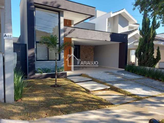 Casa Térrea à Venda no Condomínio de alto padrão, Condomínio horizontes de Sorocaba, com excelente projeto e acabamento!