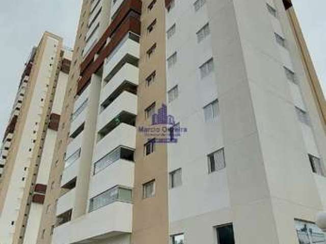 Apartamento à venda em Taubaté-SP, bairro Barranco: 2 quartos, 1 suíte, 2 salas, 1 vaga de garagem, 80m² de área.