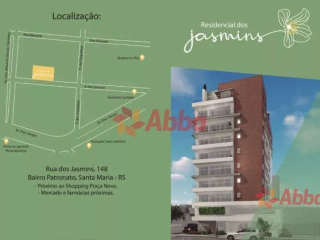 RESIDENCIAL JASMINS - 2 Dormitórios com Garagem - AP825