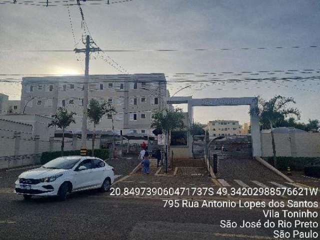 Apartamento à venda 2 Quartos, 1 Vaga, 10M², VILA TONINHO, SAO JOSE DO RIO PRETO - SP