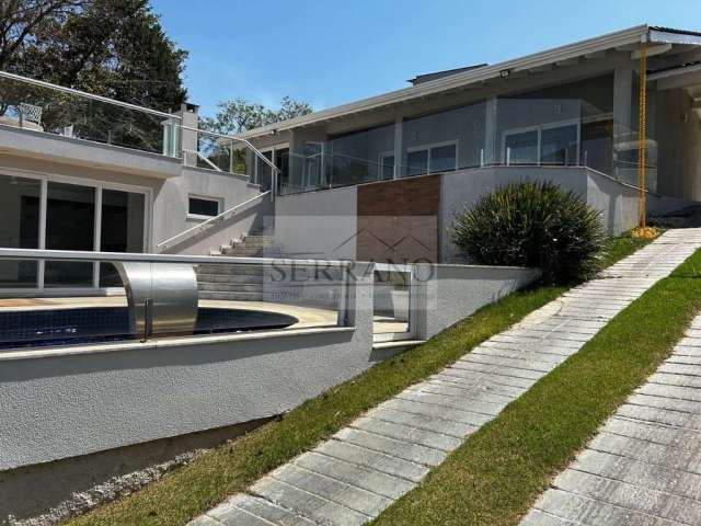 Luxuosa Casa em Condomínio para Locação em Vinhedo-SP - Marambaia  4 quartos, 4 suítes, 3 salas, 7 banheiros, 6 vagas, 296m².