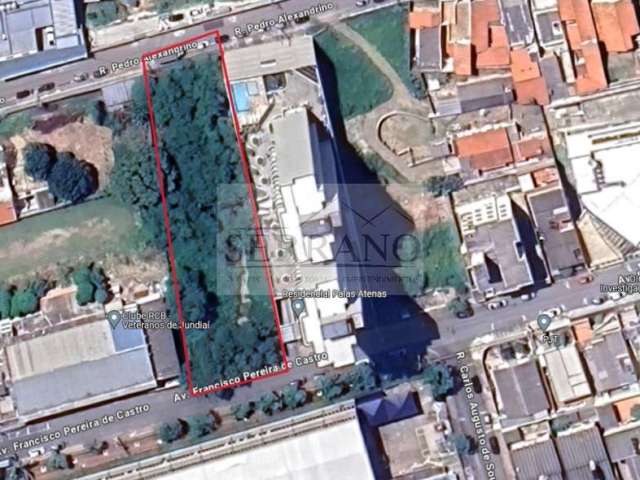 Terreno comercial de 2.000m² à venda ou locação em Jundiaí-SP, Anhangabaú: excelente oportunidade!