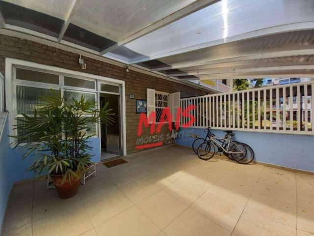 Casa com 2 dormitórios à venda, 71 m² por - Embaré - Santos/SP