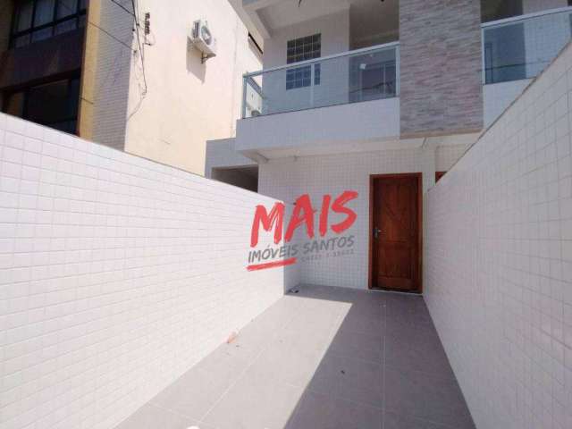 Casa, 85 m² - venda por R$ 850.000,00 ou aluguel por R$ 4.315,00/mês - Embaré - Santos/SP