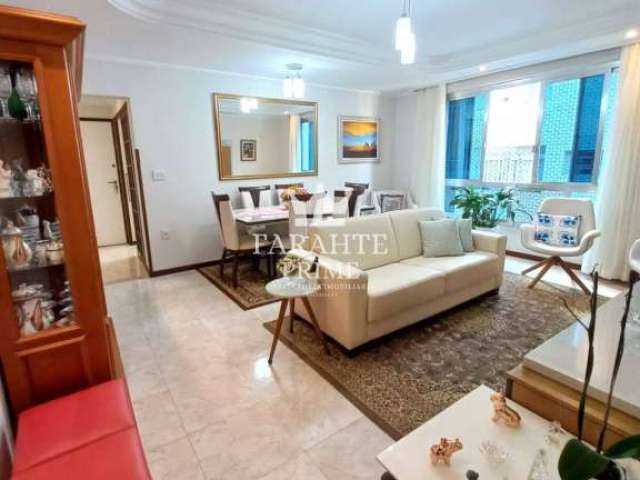 Apartamento 2 dormitórios 1 suíte / dependência completa /pompéia - santos