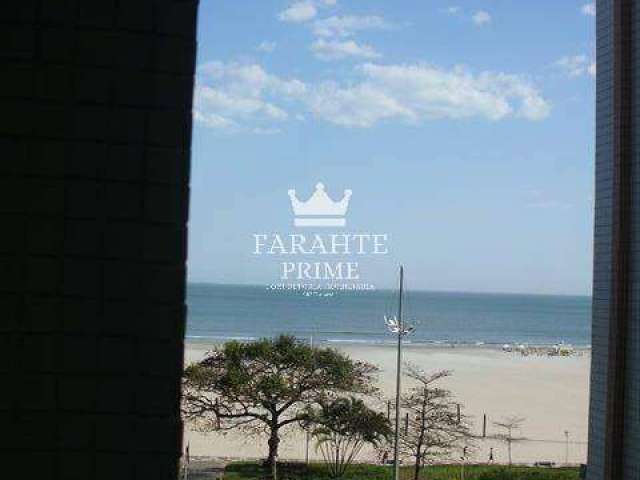 APARTAMENTO 1 DORMITÓRIO - 54 m²  COM 2 BANHEIROS PRÉDIO FRENTE MAR