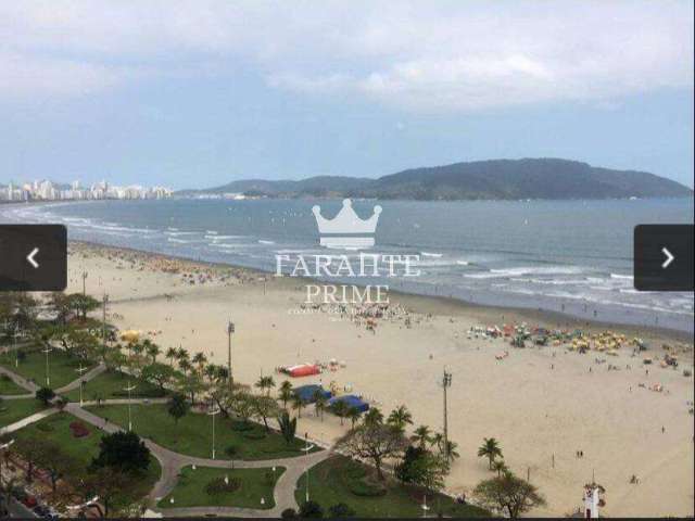 Apartamento 2 dormitórios 2 banheiros 1 vaga varanda com vista para o mar