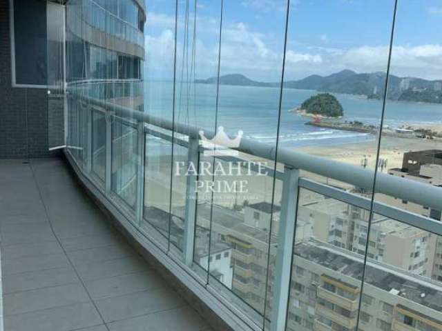 Apartamento 2 dormitórios 3 banheiros 2 vagas varanda com vista para o mar