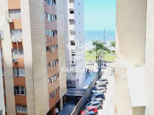 Apartamento 2 dormitórios - vista mar - Embaré - Santos