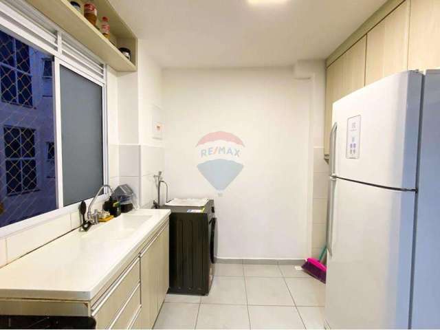 Apartamento para locação semi-mobiliado por R$ 1.100,00. (Pacote completo)