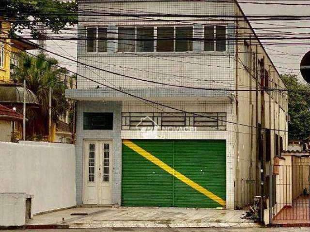 Loja, 570 m² - venda por R$ 1.600.000,00 ou aluguel por R$ 15.000,00/mês - Vila Matias - Santos/SP
