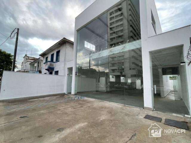 Loja, 136 m² - venda por R$ 2.500.000,00 ou aluguel por R$ 16.130,00/mês - Macuco - Santos/SP