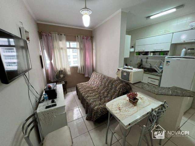 Apartamento 1 Quarto com Vista para o Mar no Boqueirão, Praia Grande