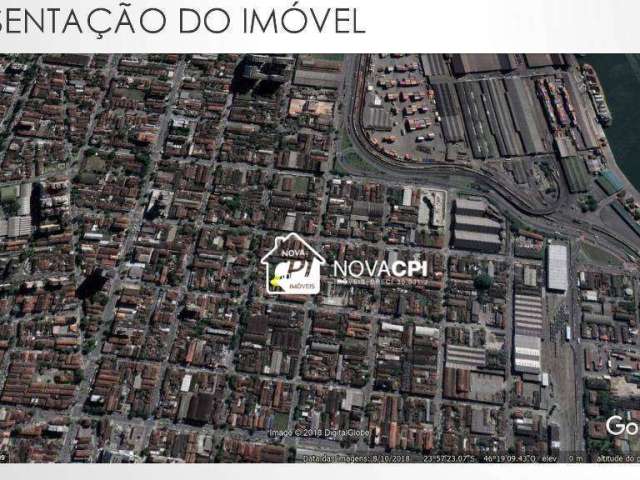 Terreno à venda, 450 m² por R$ 1.800.000,00 - Macuco - Santos/SP