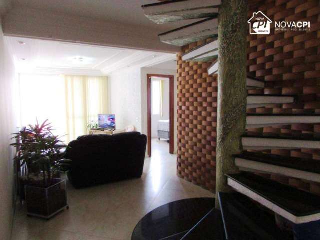 Cobertura à venda, 144 m² por R$ 750.000,00 - Vila Guilhermina - Praia Grande/SP