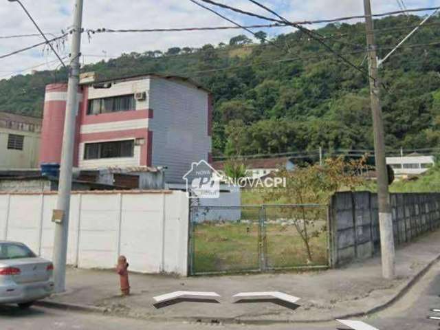 Terreno à venda, 1800 m² por R$ 2.400.000,00 - Chico de Paula - Santos/SP