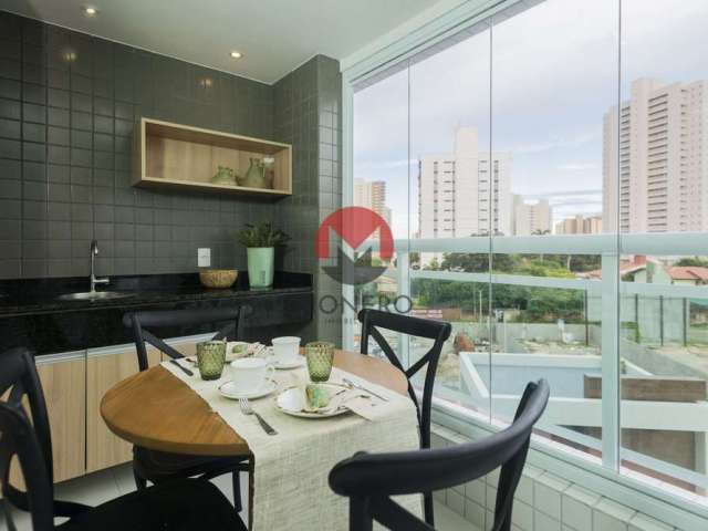 EXCELENTE apartamento de 90m² com 03 QUARTOS e 02 VAGAS a POUCOS PASSOS do IGUATEMI | Guararapes, Fortaleza-CE