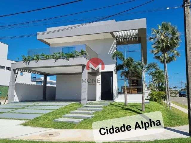 Casa de Alto Padrão no Alphaville Ceará Terras 02 com 340m² à venda | Cidade Alpha, Eusébio-CE