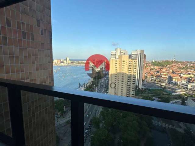 Flat 100% nascente vista mar na orla da beira mar com mobilia completo, serviço, segurança Venda, 55 m² por R$ 549 mil Beira Mar de Fortaleza Ceará