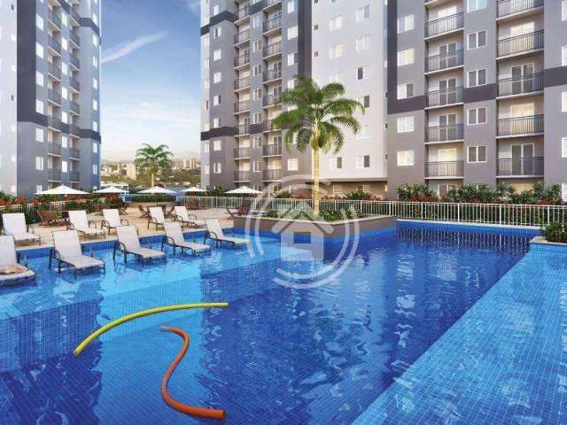 Apartamento com 2 dormitórios à venda, 48 m² por R$ 220.000,00 - Terra Rica - Piracicaba/SP