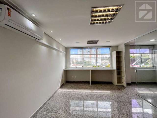 Sala para aluguel com 51,49 m², 1 vaga em Cambuí, Campinas