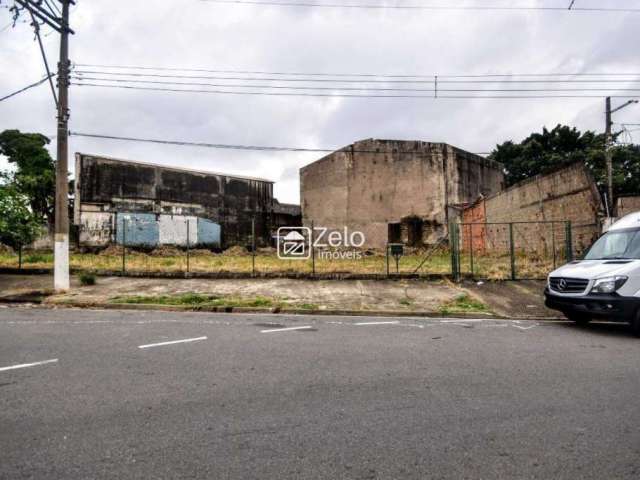 Terreno bem localizado no Balão Av Estados Unidos x Av Baden Powell, Jd Nova Europa, Campinas/SP