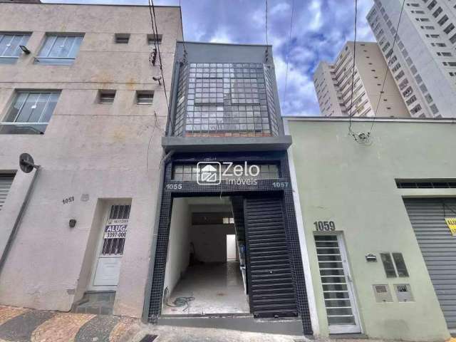 Salão para aluguel com 90 m², em Centro, Campinas