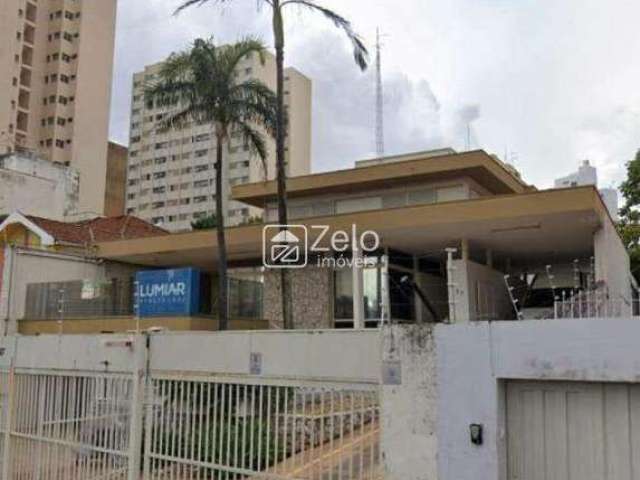 Aluguel de Casa Comercial no Botafogo, em Campinas.