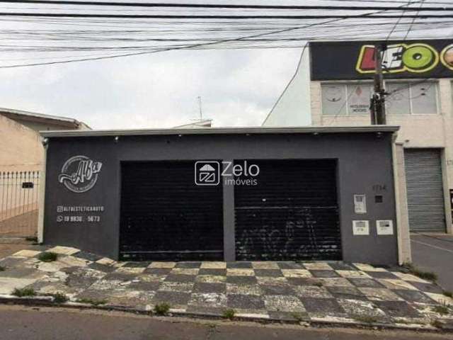 Salão para aluguel com 90 m², 1 vaga em Vila Paraíso, Campinas