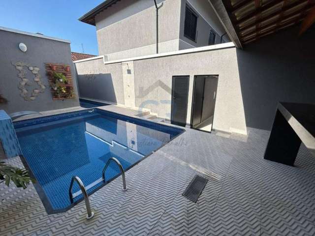 Casa em condomínio fechado com 2 quartos à venda no Balneário Maracanã, Praia Grande  por R$ 338.000