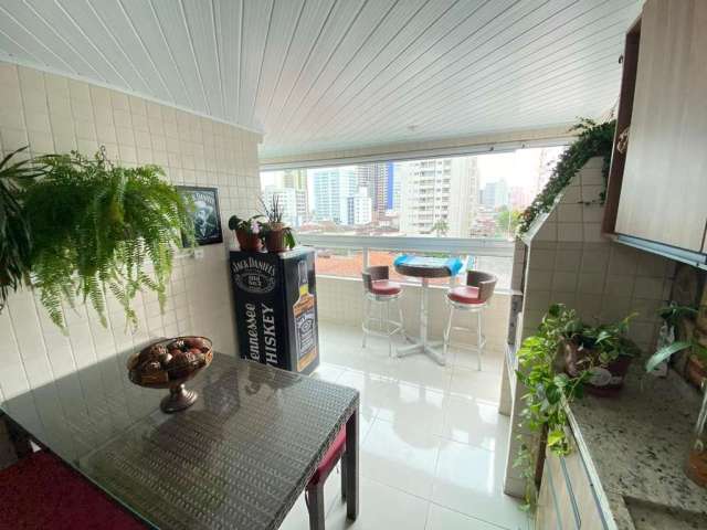 Apartamento com 3 dormitórios à venda, 137 m² por R$ 700.000,00 - Guilhermina - Praia Grande/SP