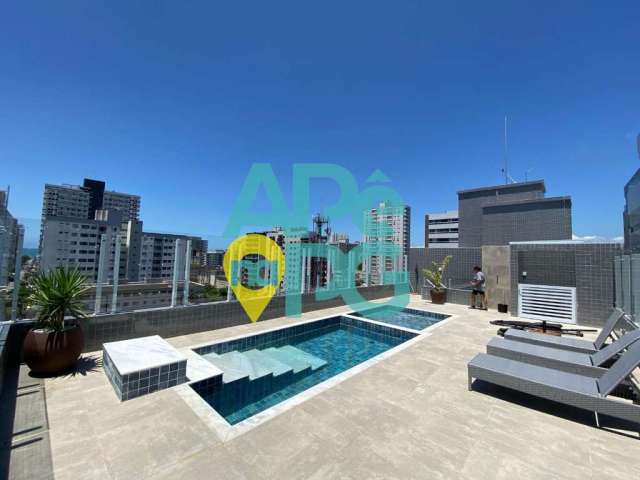 Apartamento com 1 dormitório à venda, 42 m² por R$ 335.000 - Canto do Forte - Praia Grande/SP