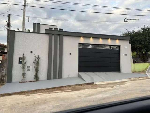 Casa com 3 dormitórios à venda, 108 m² por R$ 640.000,00 - Vila José Paulino Nogueira - Paulínia/SP