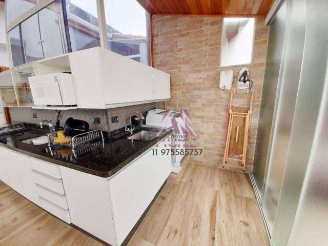 3644CM Cobertura com 2 dormitórios à venda, 96 m² por R$ 468.000 - Vila Floresta - Santo André/SP