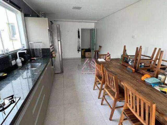 Cobertura com 2 dormitórios para alugar, 100 m² por R$ 2.655,00 - Vila Príncipe de Gales - Santo André/SP