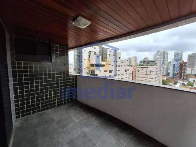 Apartamento com 3 quartos para alugar na Rua Ceará, Pompéia, Santos, 145 m2 por R$ 7.500