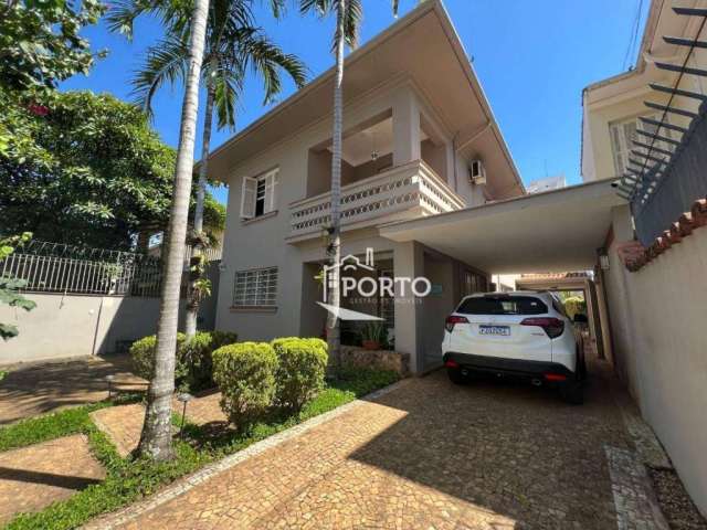 Casa com 4 dormitórios, sendo 1 suíte, 465 m² - venda ou aluguel - Centro - Piracicaba/SP