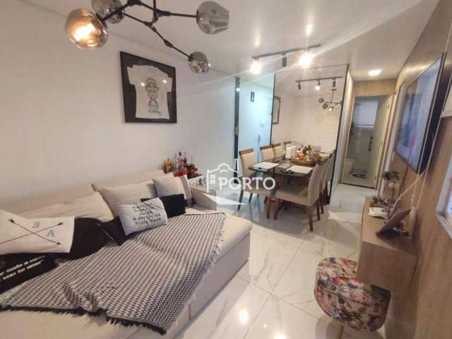 Apartamento com 2 dormitórios à venda, 45 m² - Jardim Nova Suíça - Piracicaba/SP