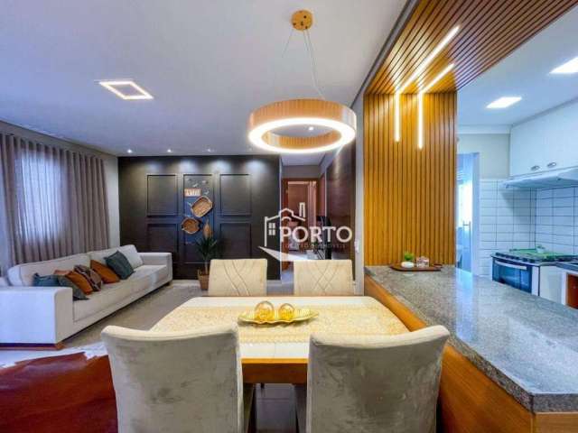 Apartamento com 2 dormitórios, sendo 1 suíte à venda, 65 m² - Parque Santa Cecília - Piracicaba/SP